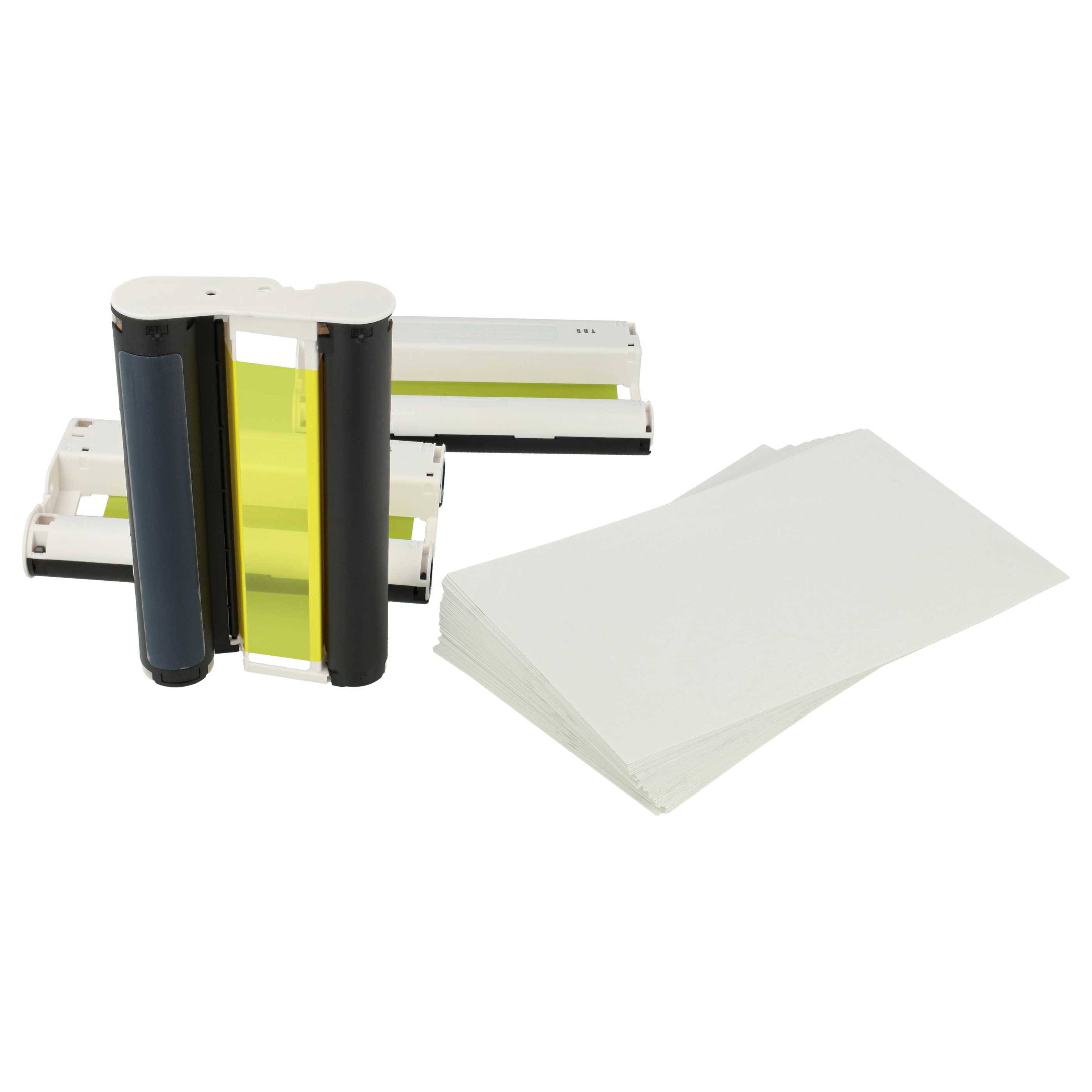 vhbw Druckerkartuschen Cyan/Magenta/Yellow kompatibel mit Canon Selphy CP-600, CP-710 Fotodrucker (kompatibel, 3er-Pack)