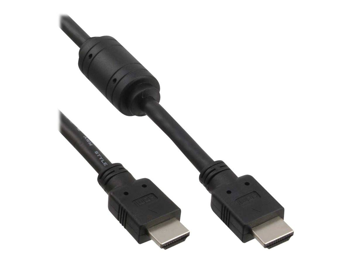 InLine High Speed - HDMI-Kabel - HDMI männlich bis HDMI männlich