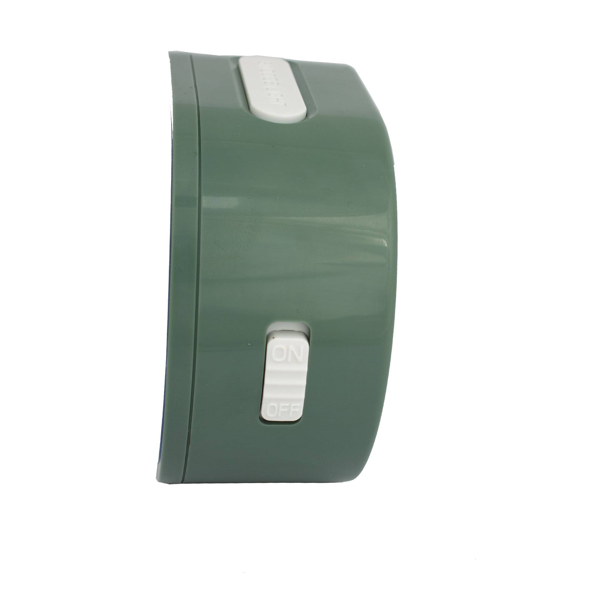 Miraval Funkwecker mit Digitaler Datumsanzeige Temperatur Geräuschlos Reisewecker Quarzwecker kein Ticken - 4-MV1021-2