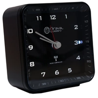 Miraval Funkwecker Premiumline DCF77 Funkwecker Reisewecker Analoger Wecker geräuschlos kein Ticken Design Funkwecker Miraval Funkwecker Premiumline DCF77 Funkwecker Reisewecker Analoger Wecker geräuschlos kein Ticken Design Funkwecker