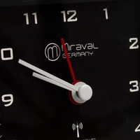 Miraval Funkwecker Premiumline DCF77 Funkwecker Reisewecker Analoger Wecker geräuschlos kein Ticken Design Funkwecker Miraval Funkwecker Premiumline DCF77 Funkwecker Reisewecker Analoger Wecker geräuschlos kein Ticken Design Funkwecker