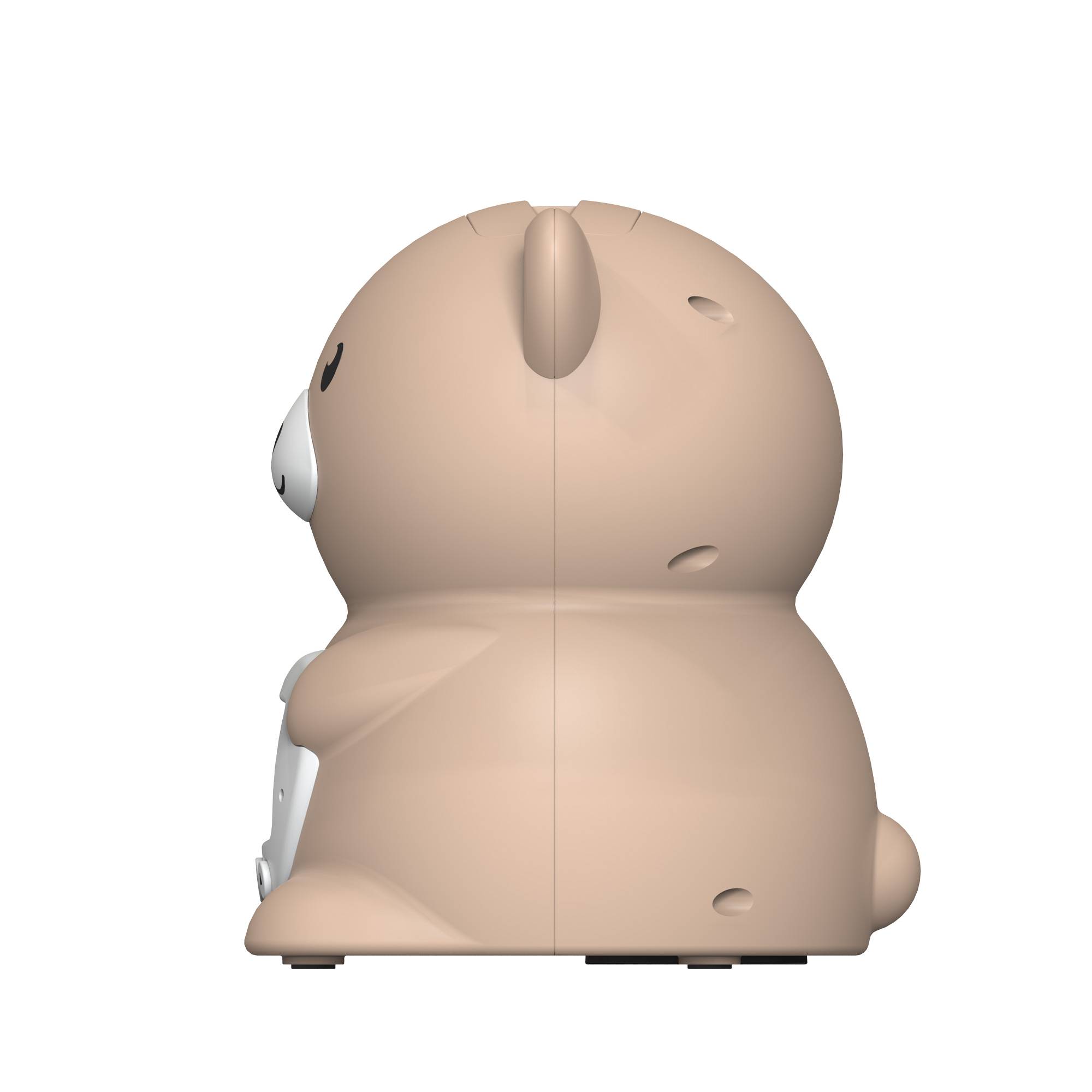 Miraval Wecker mit Spardose und Zählwerk Bär lautlos Snooze automatisches zählen manuelles korrigieren