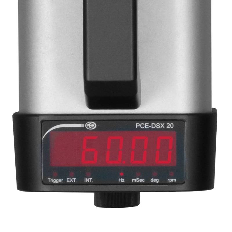 PCE Instruments Stroboskop PCE-DSX 20 |optisch 50 … 35000 RPM/FPM |Xenon Blitz |10 … 30 µs |mit Trigger-Eingang