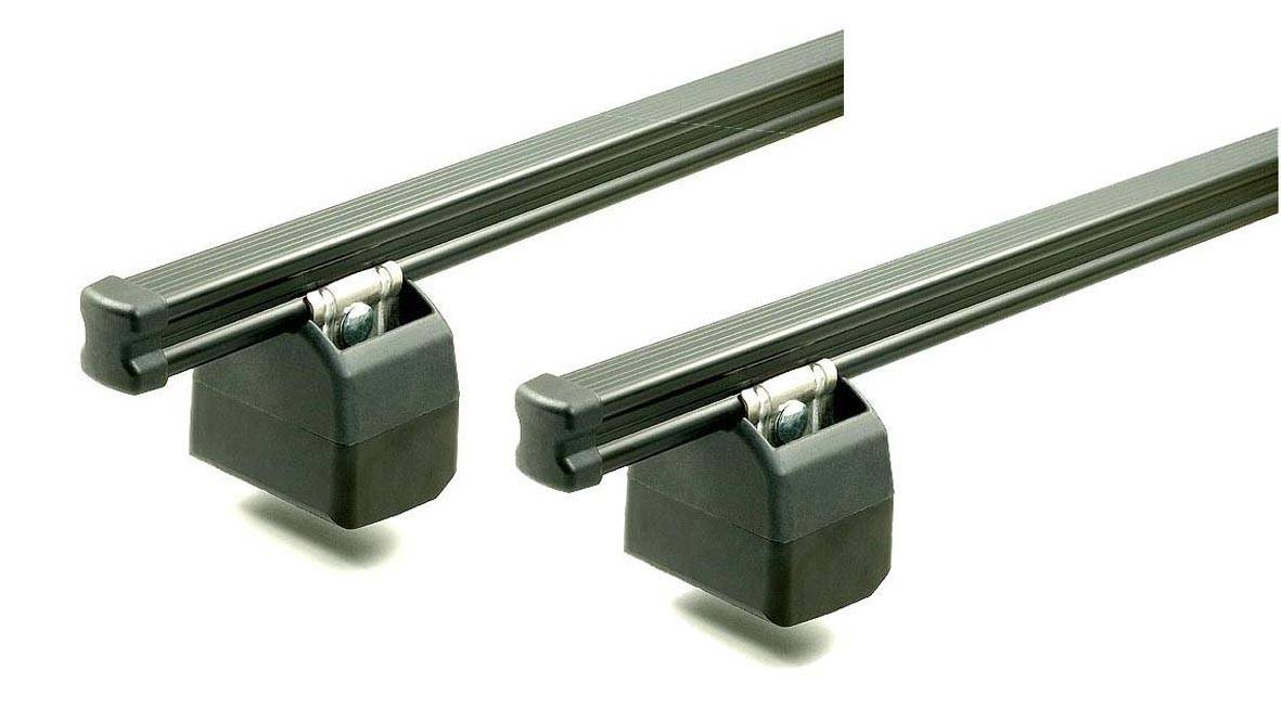 Dachbox 320 Liter abschließbar schwarz matt VDPMAA320 + AURILIS PRO Dachgepäckträger kompatibel mit für Nissan NV400ab 2011