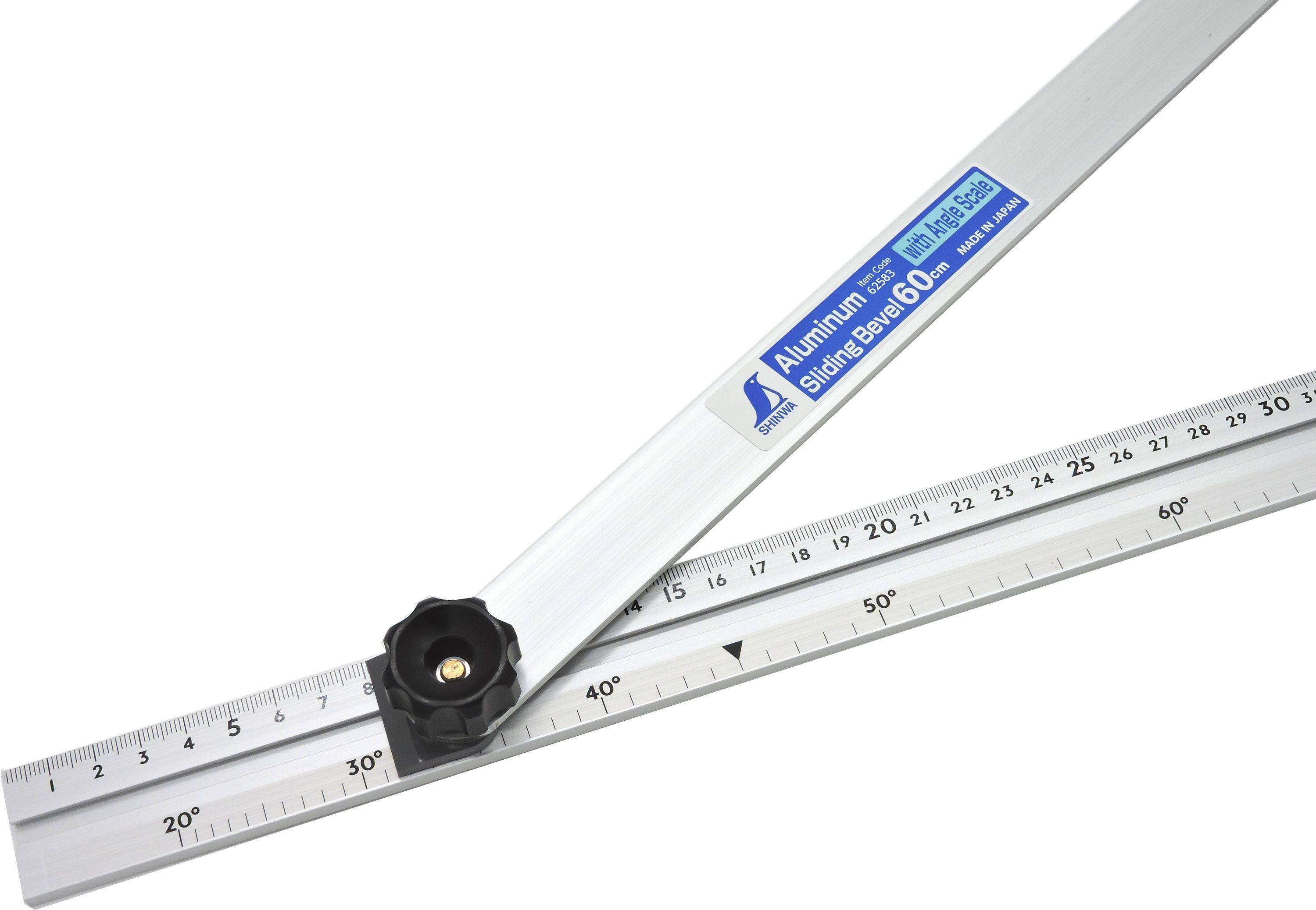 Shinwa 62662 Zimmerer-Schmiege 60 cm (FAMEX 12607), Winkelmesser Konturenmesser