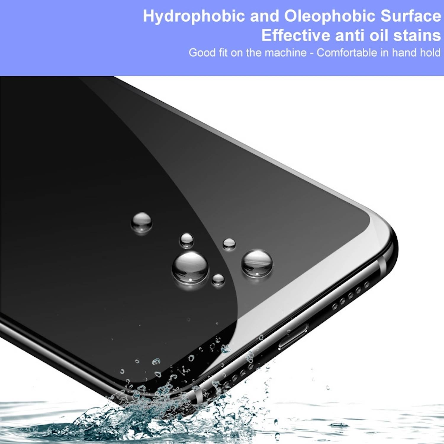 Für ZTE Blade A75 5G 2x 3D Premium Display Full 0,3mm H9 Hart Glas Folie Schutz