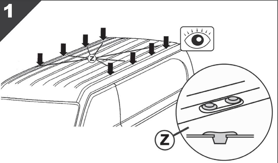 Dachbox VDPCA320 320Ltr carbonlook + AURILIS PRO Dachgepäckträger kompatibel mit für Ford Tourneo Connect (4/5 Türer) 2003 - 2012