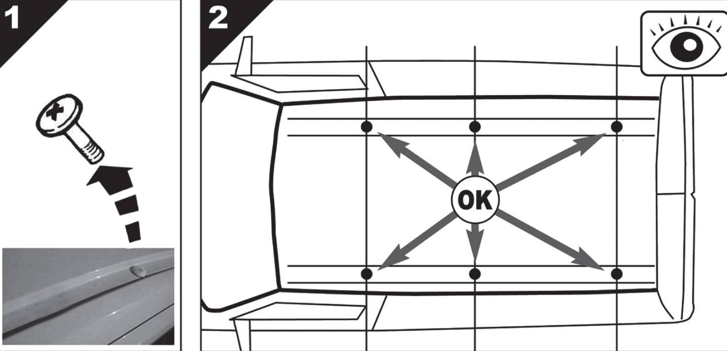Dachbox VDPMAA460 schwarz glänzend 460 Liter abschließbar +AURILIS PRO Dachgepäckträger kompatibel mit für VW T5 2003-2010 und ab 2010