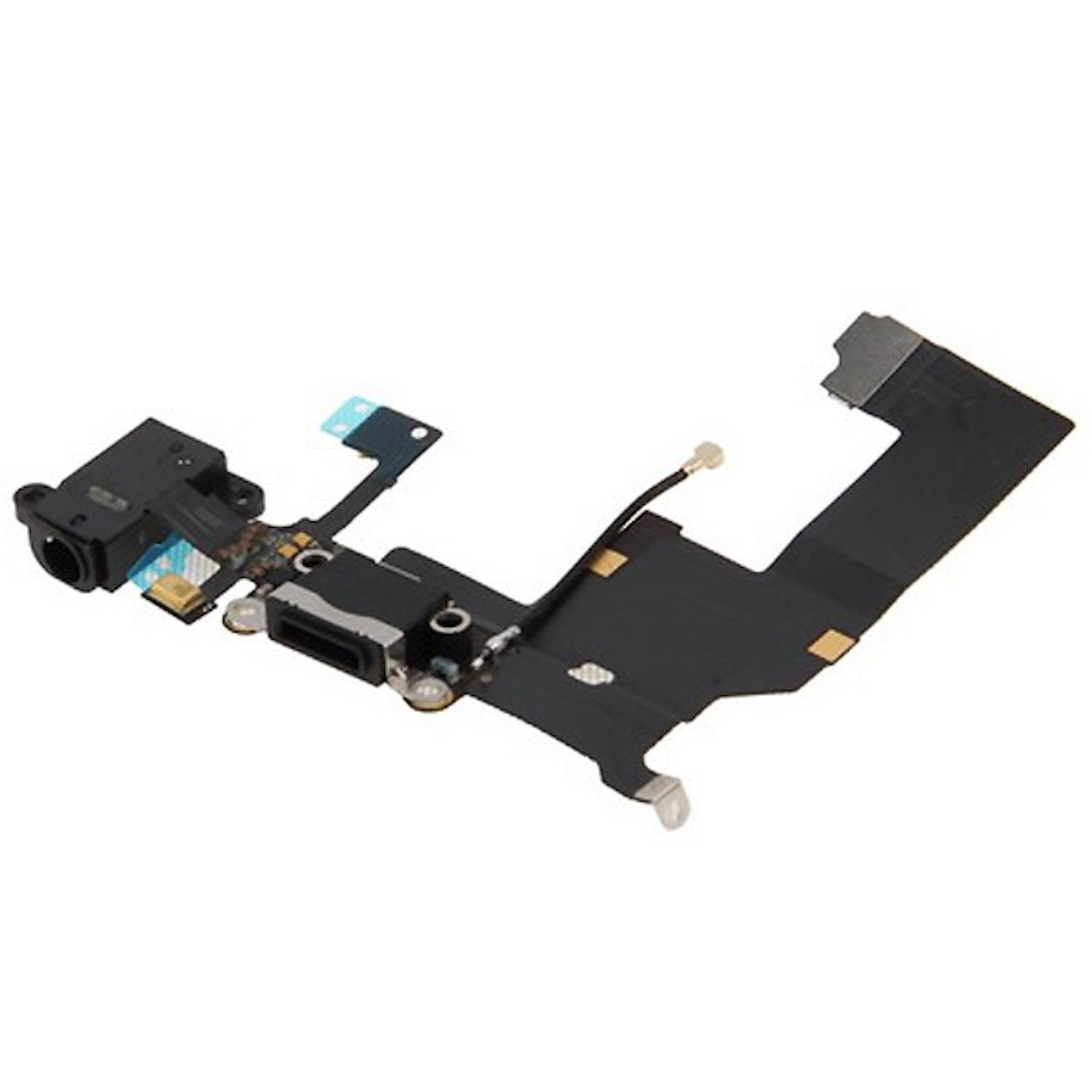 Für Apple iPhone 5 Flexkabel Dock Connector Ladebuchse Schwarz