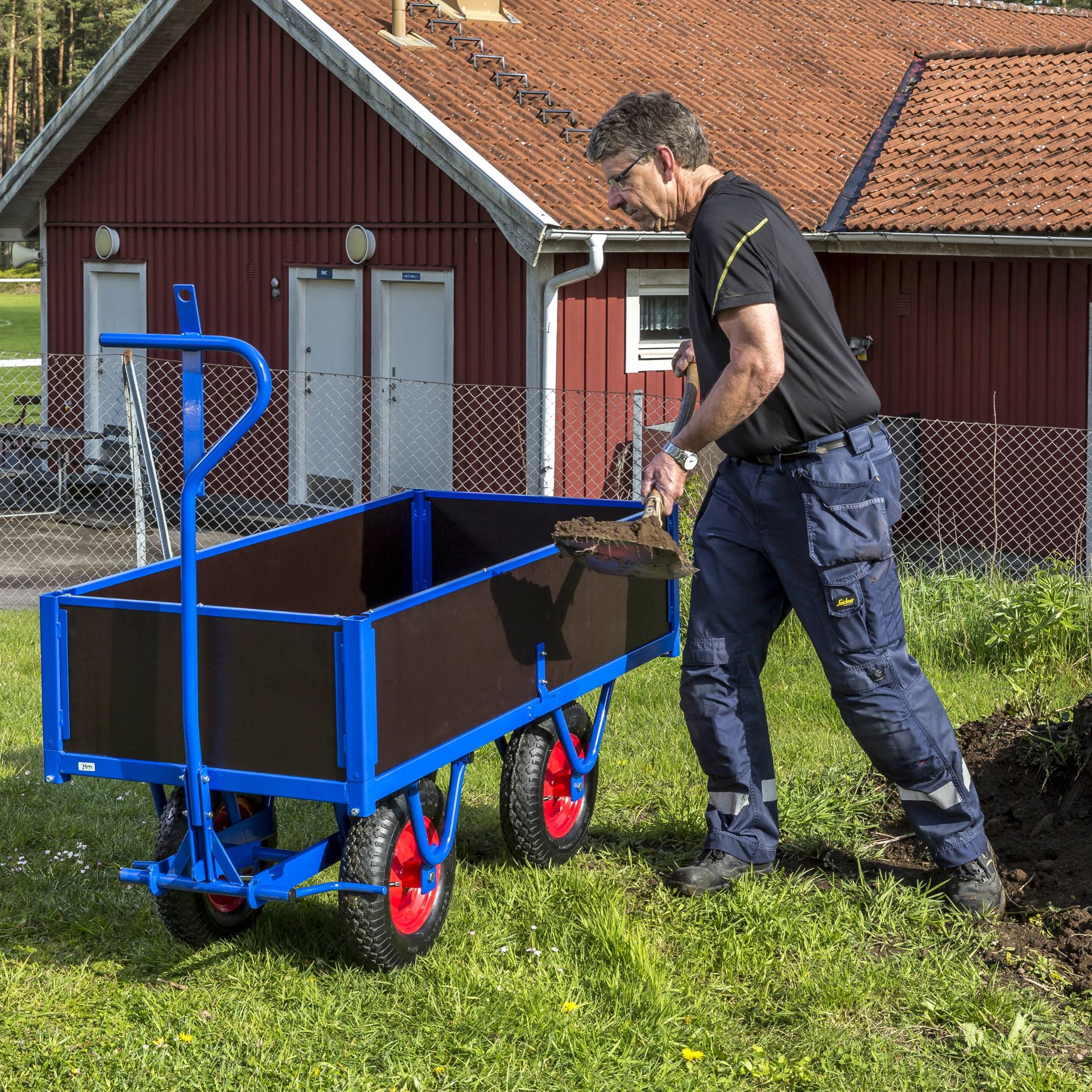 Kongamek Seiten-/Endwände 1200x690x300mm als Zubehör für Schwerlastwagen KM330120