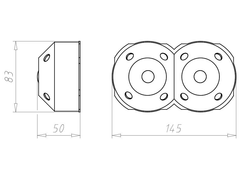 Kaiser Hohlwanddose 9798-77.02