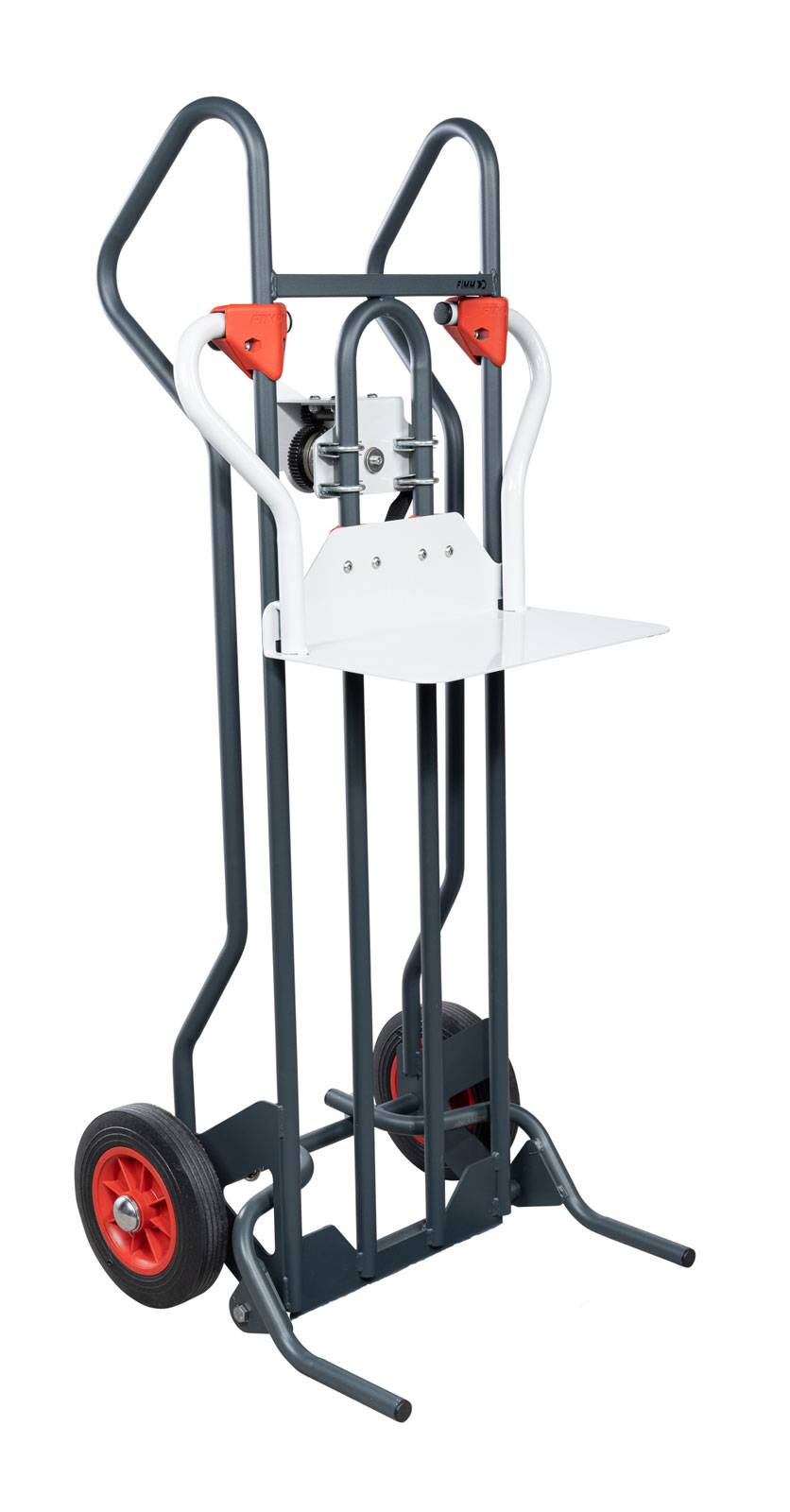 FIMM höhenverstellbare Sackkarre Tragkraft 150 kg mit 260mm Pneumatik Reifen