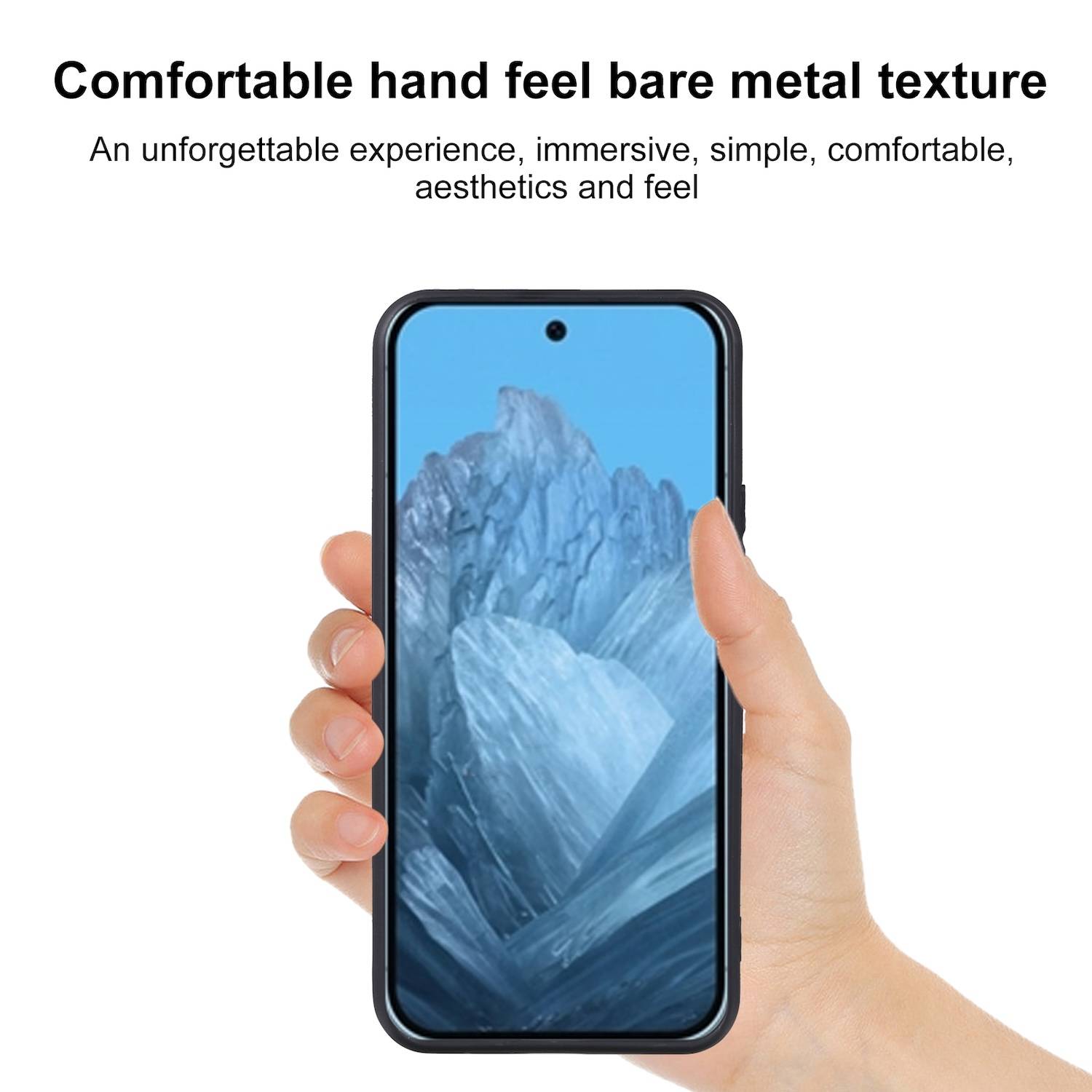 Für Google Pixel 9 / 9 Pro Silikon TPU Schutz Handy Hülle Case Schwarz
