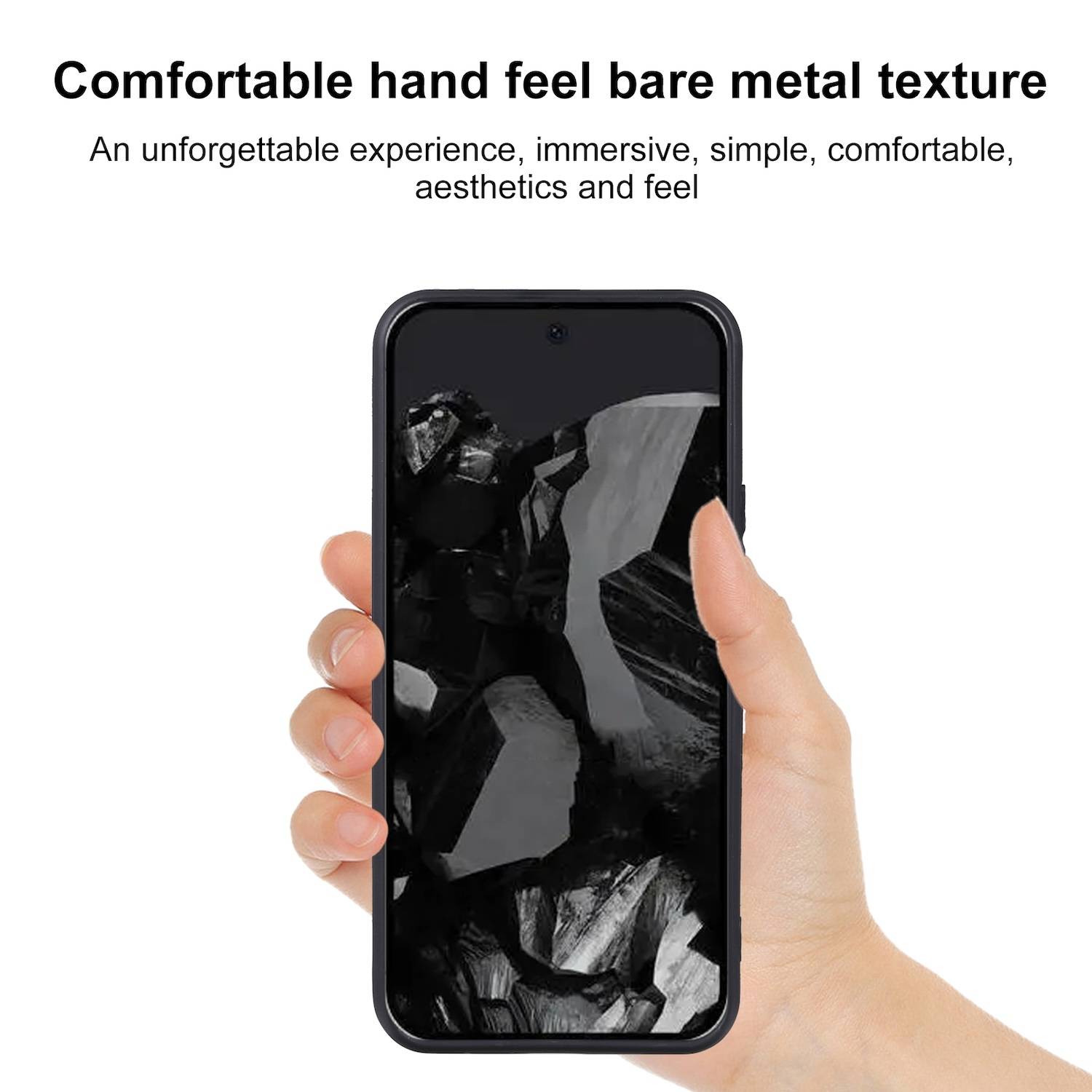 Für Apple iPhone 16 Silikon TPU Hülle Schwarz + H9 Hart Glas Panzer