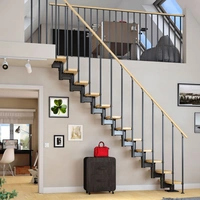 Dolle Mittelholmtreppe Cork Buche, lackiert 1/4 gewendelt 75 cm breit für GH 240 – 292 cm UK Metall Perlgrau mit Geländer Dolle Mittelholmtreppe Cork Buche, lackiert 1/4 gewendelt 75 cm breit für GH 240 – 292 cm UK Metall Perlgrau mit Geländer