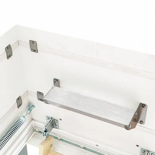Dolle Flachdachausstieg mit Bodentreppe clickFIX® 3-teilig 120x70cm mit U-Wert 0,49 Konstruktionshöhe 76,8-100,8cm Dolle Flachdachausstieg mit Bodentreppe clickFIX® 3-teilig 120x70cm mit U-Wert 0,49 Konstruktionshöhe 76,8-100,8cm