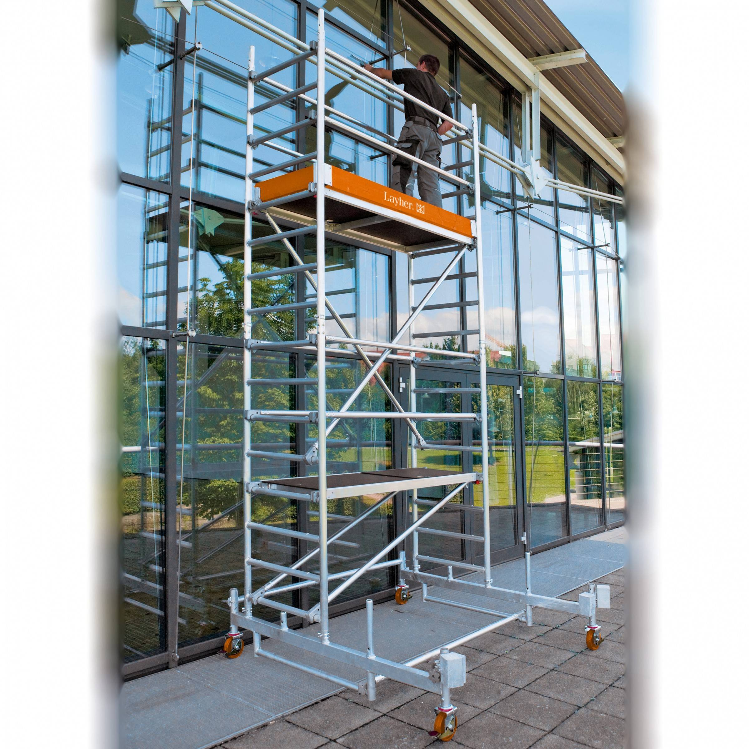 Layher Rollgerüst Uni LeichtStandard-Aufbau 5,26m AH