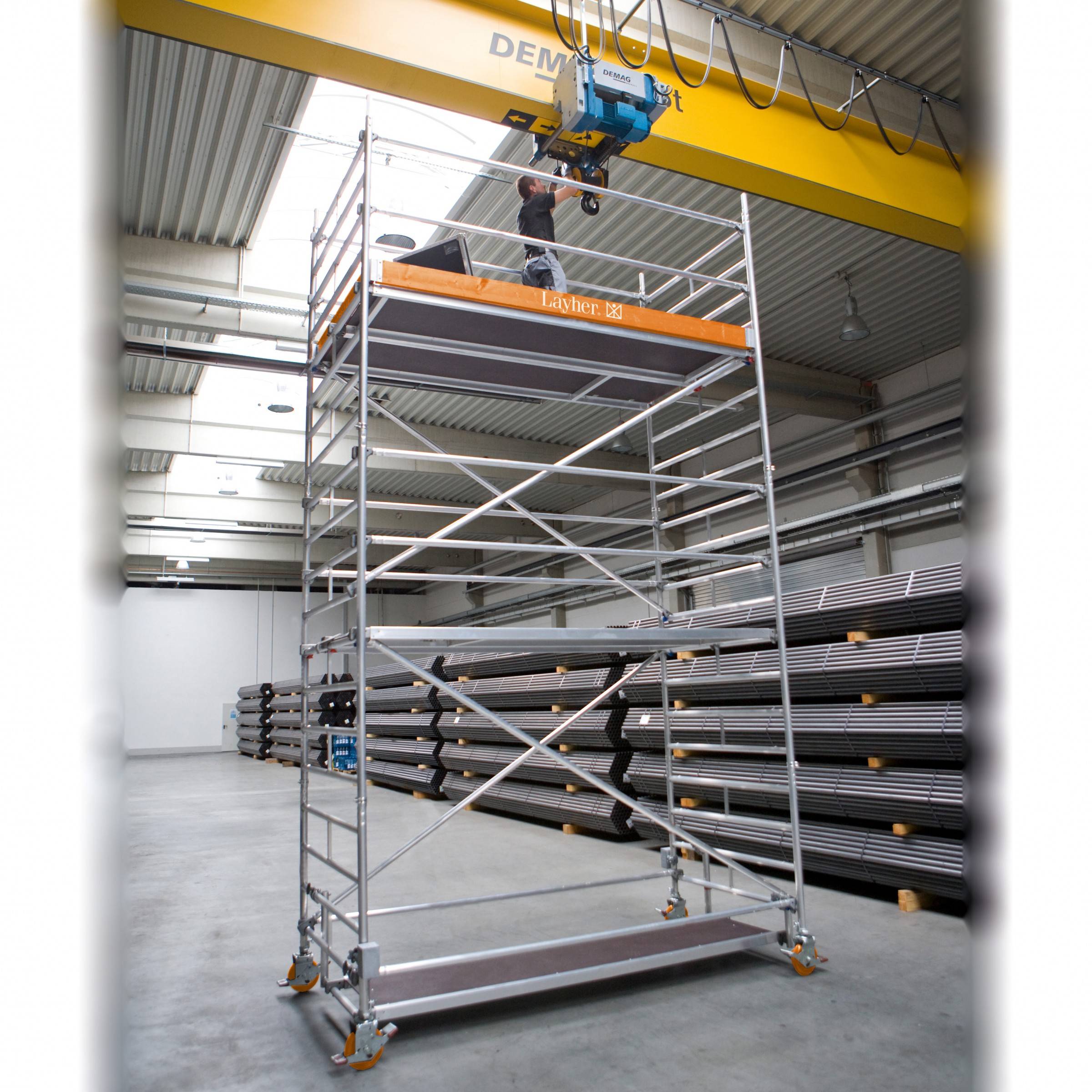 Layher Rollgerüst Uni Breit 10,38m AH