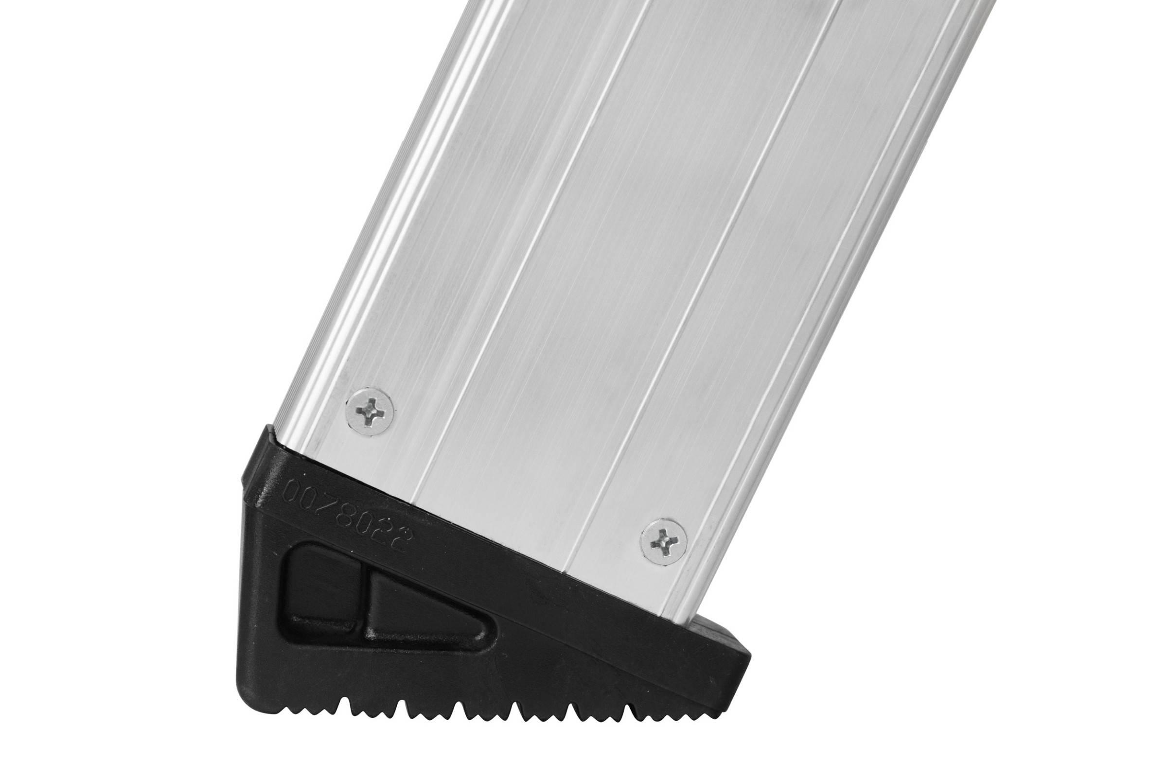 Hymer Stufenstehleiter mit Haltebügel 2x3 Stufen