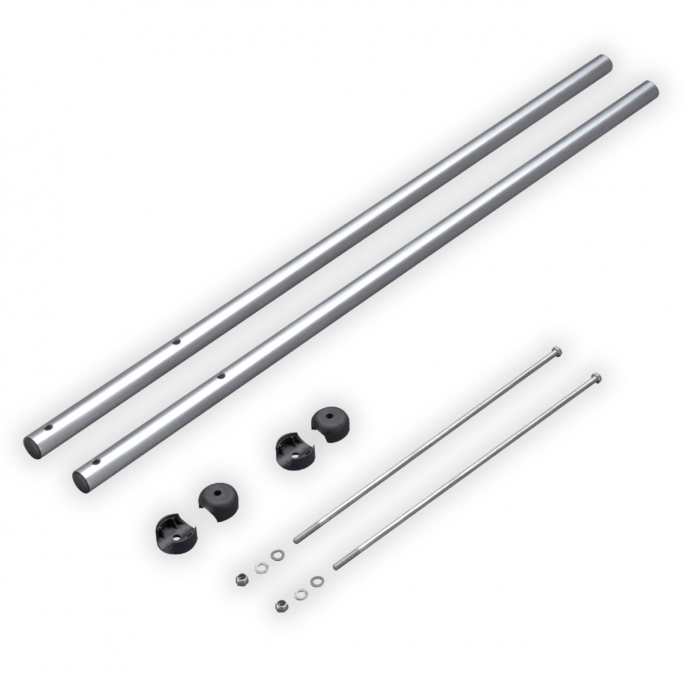 Hailo Ausstiegsholmbügel gerade für Steigleitern Typ VAO, 40x20mm aus Edelstahl