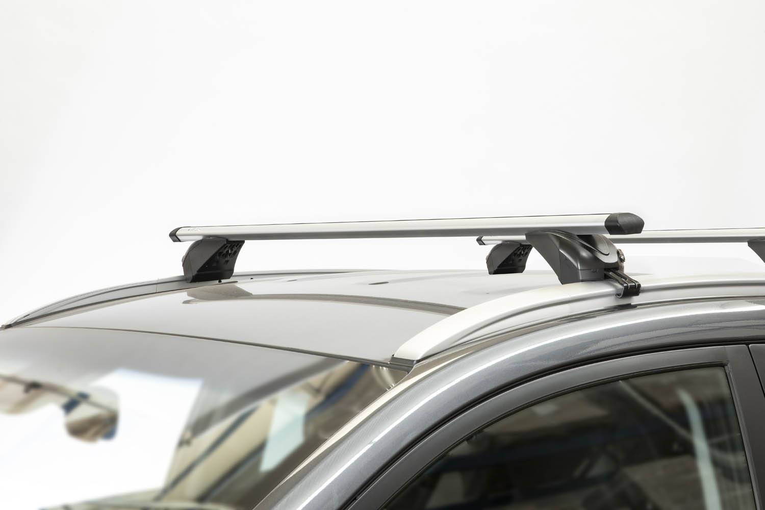 Dachträger/Relingträger VDP KING1 kompatibel mit für VW Polo V (6R/6C) Cross (5 Türer) 9-17
