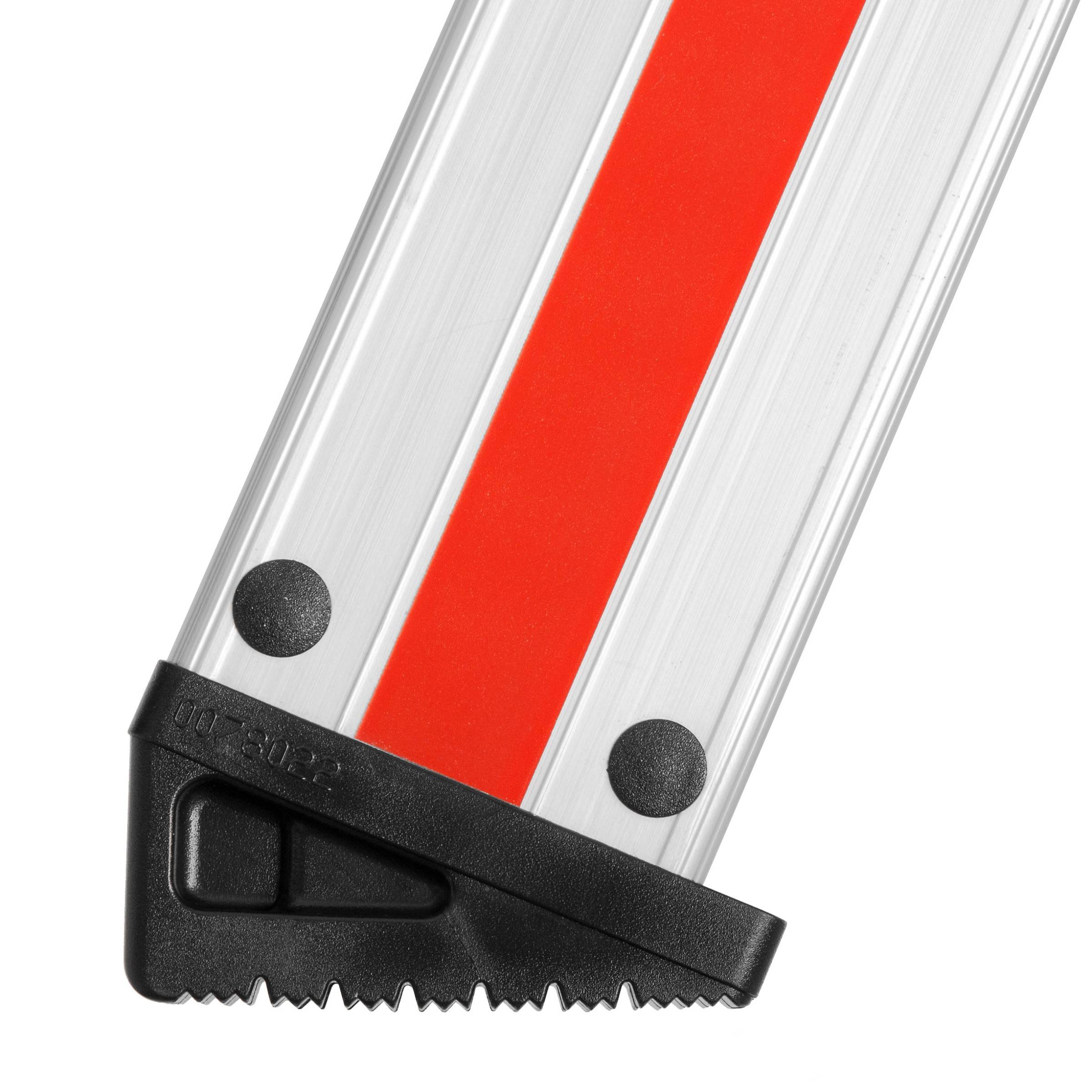 Hymer Stufenstehleiter mit Rollen 2x6 Stufen