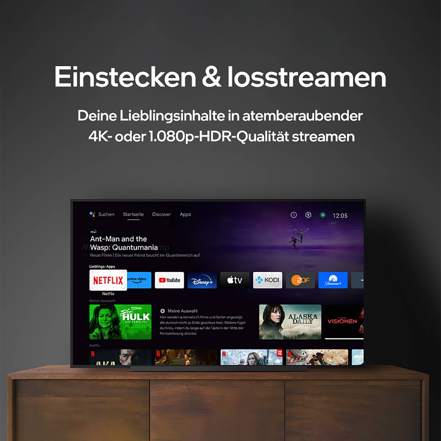 Android TV Box G1 4K HDR Dolby Vision Smart Streaming Player | Chromecast | Netflix | Prime Video | Disney+