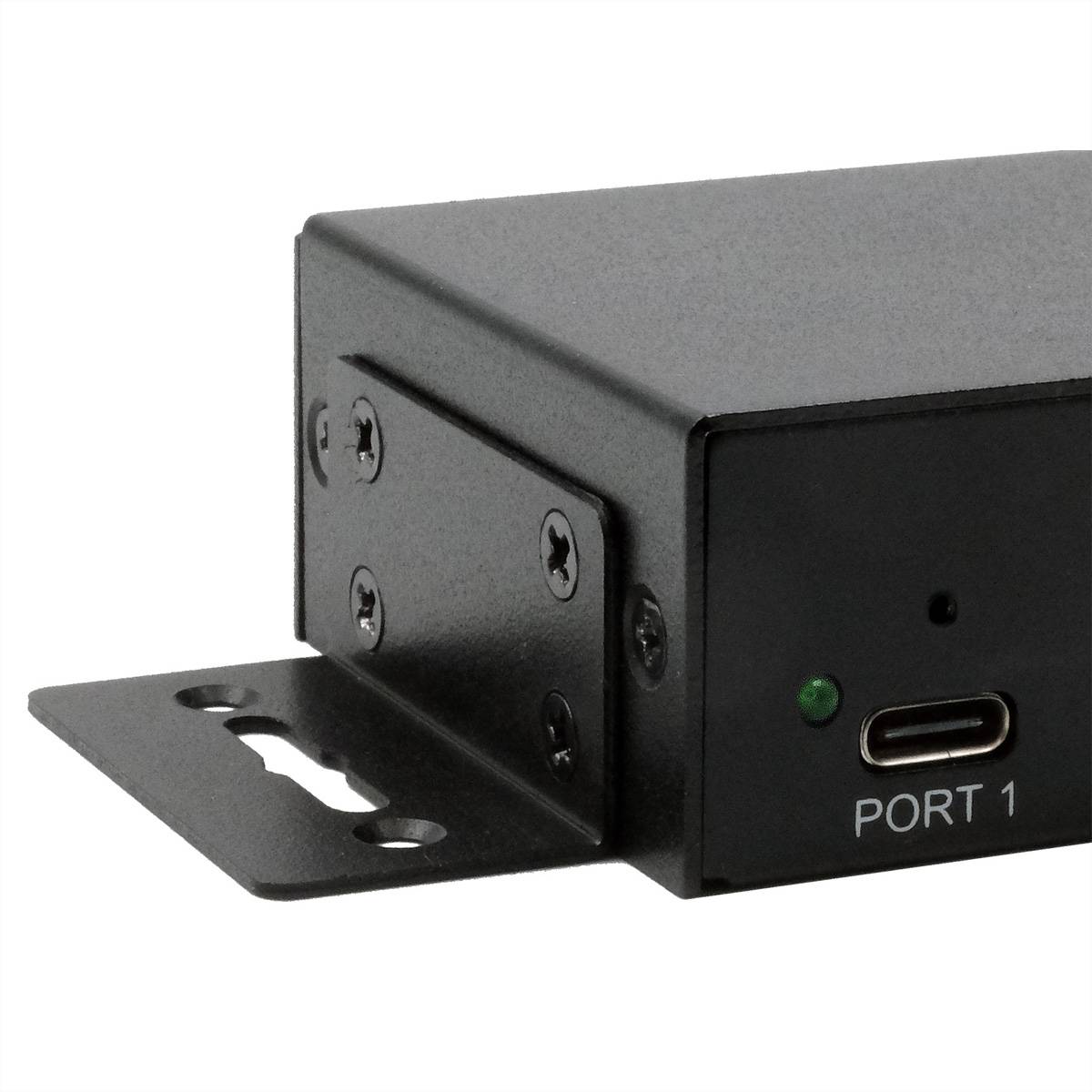 EXSYS EX-12293HMS 4 Port USB 3.2 Metall HUB 3x C- und 1x A-Anschlüsse