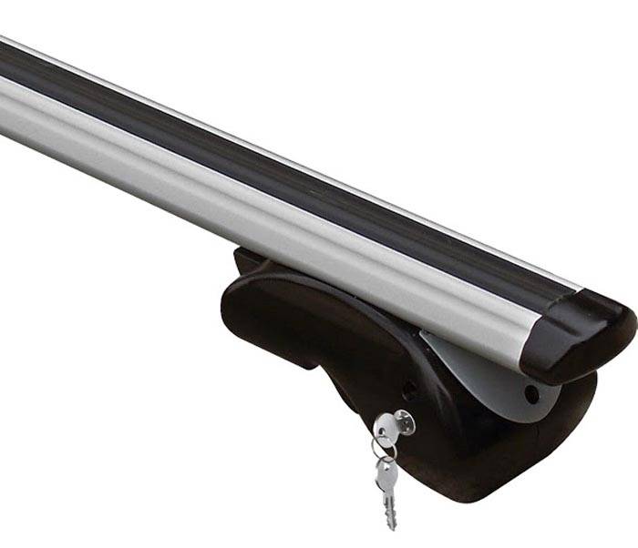 VDP Aluminium Relingträger L Dachträger kompatibel mit für Toyota Yaris Verso ab 2000