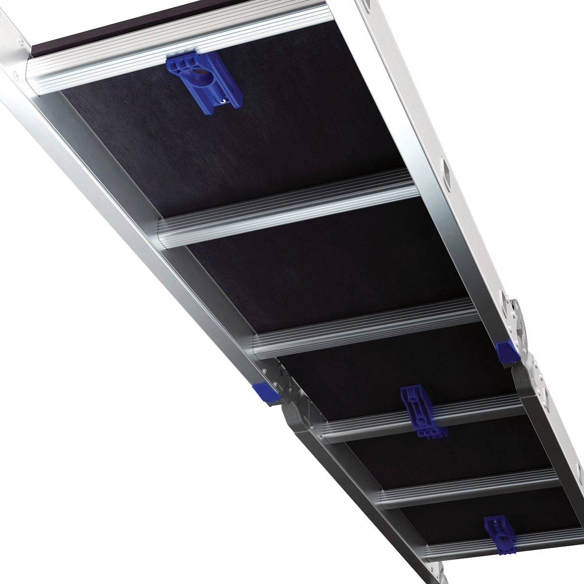 Werner Vielzweckleiter 4-teilig mit Plattform