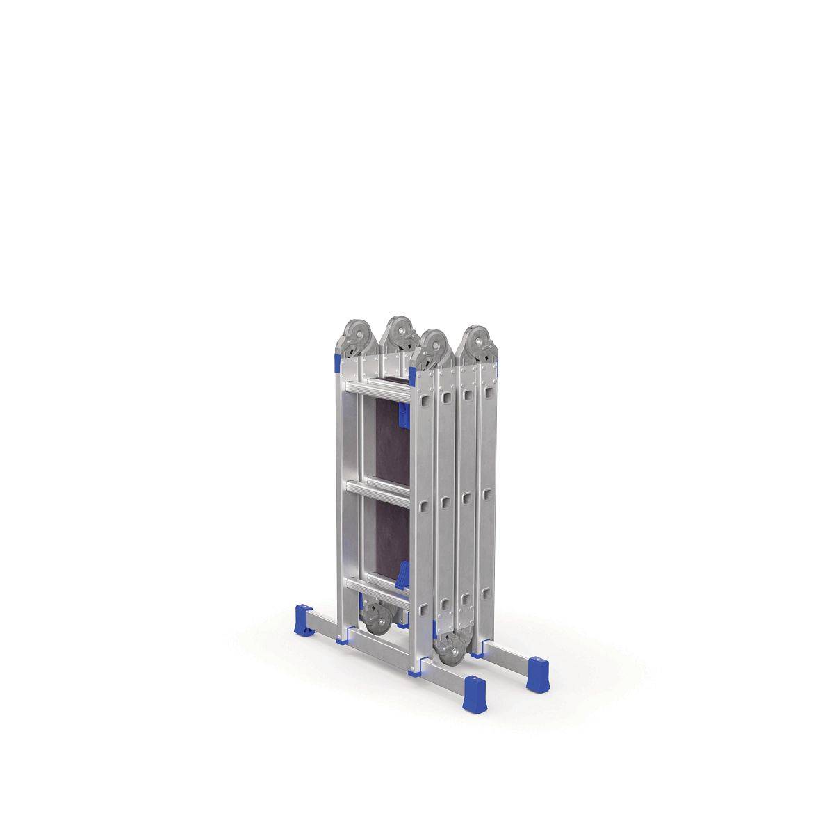 Werner Vielzweckleiter 4-teilig mit Plattform