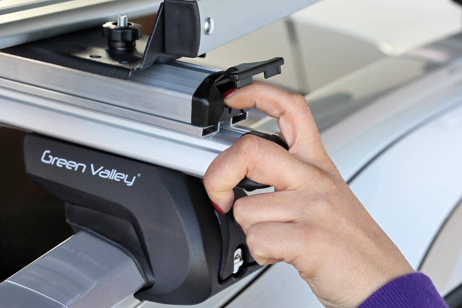 VDP Fix & Slide Dachträgeraufsatz, ausziehbare Schienen, Beladehilfe