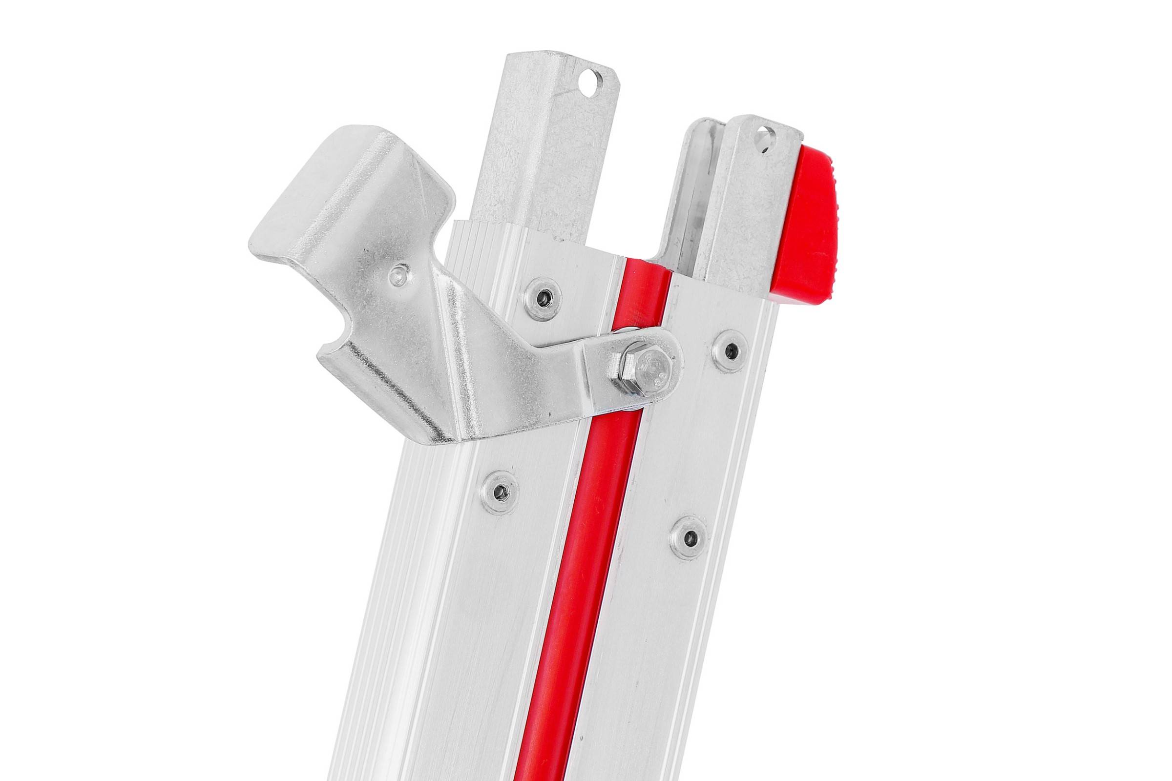 Hymer Glasreinigerleiter mit Wandlaufrollen 23 Sprossen