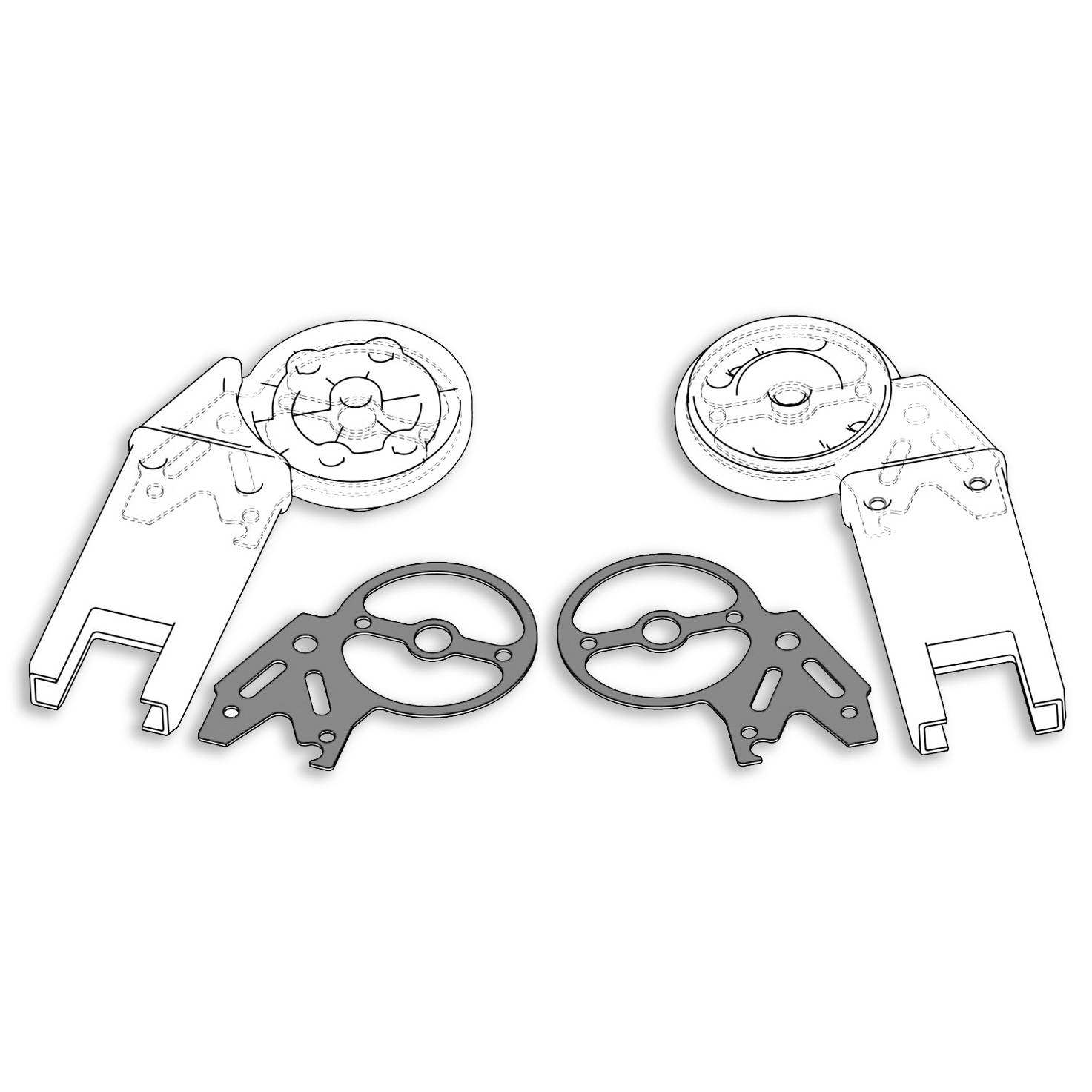 Facal Teleskopleiter Euro Briko S600 2x4 / 2x5 Sprossen