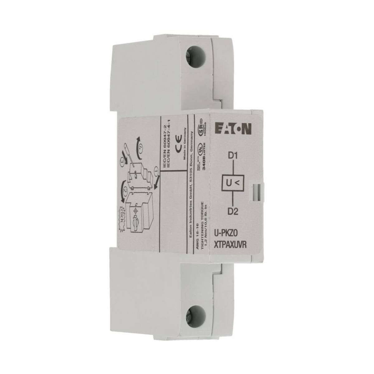 Eaton Unterspannungsauslöser U-PKZ0(24VDC)