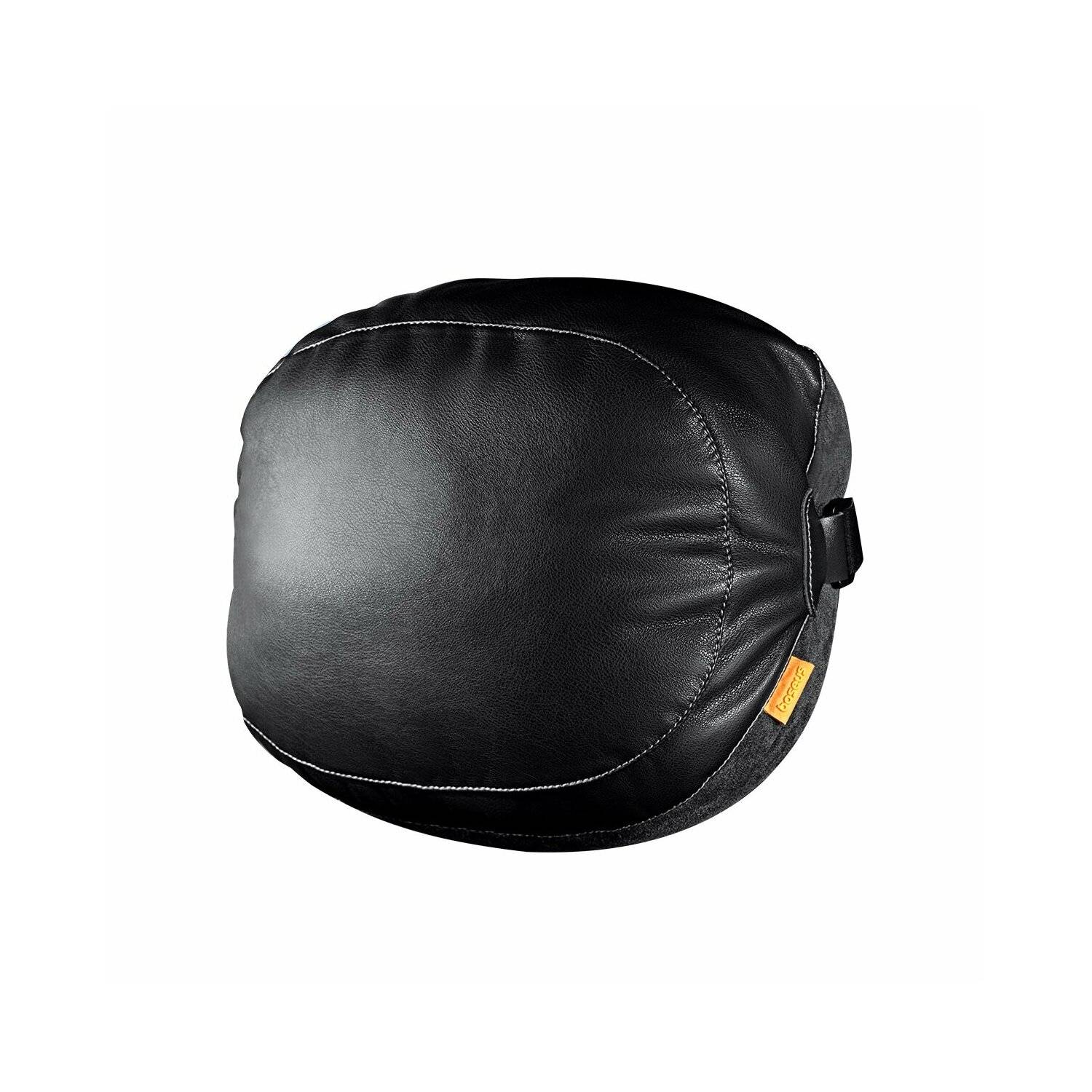 Baseus ComfortRide Series Auto-Kopfstützenkissen mit 2 Materialien – Schwarz