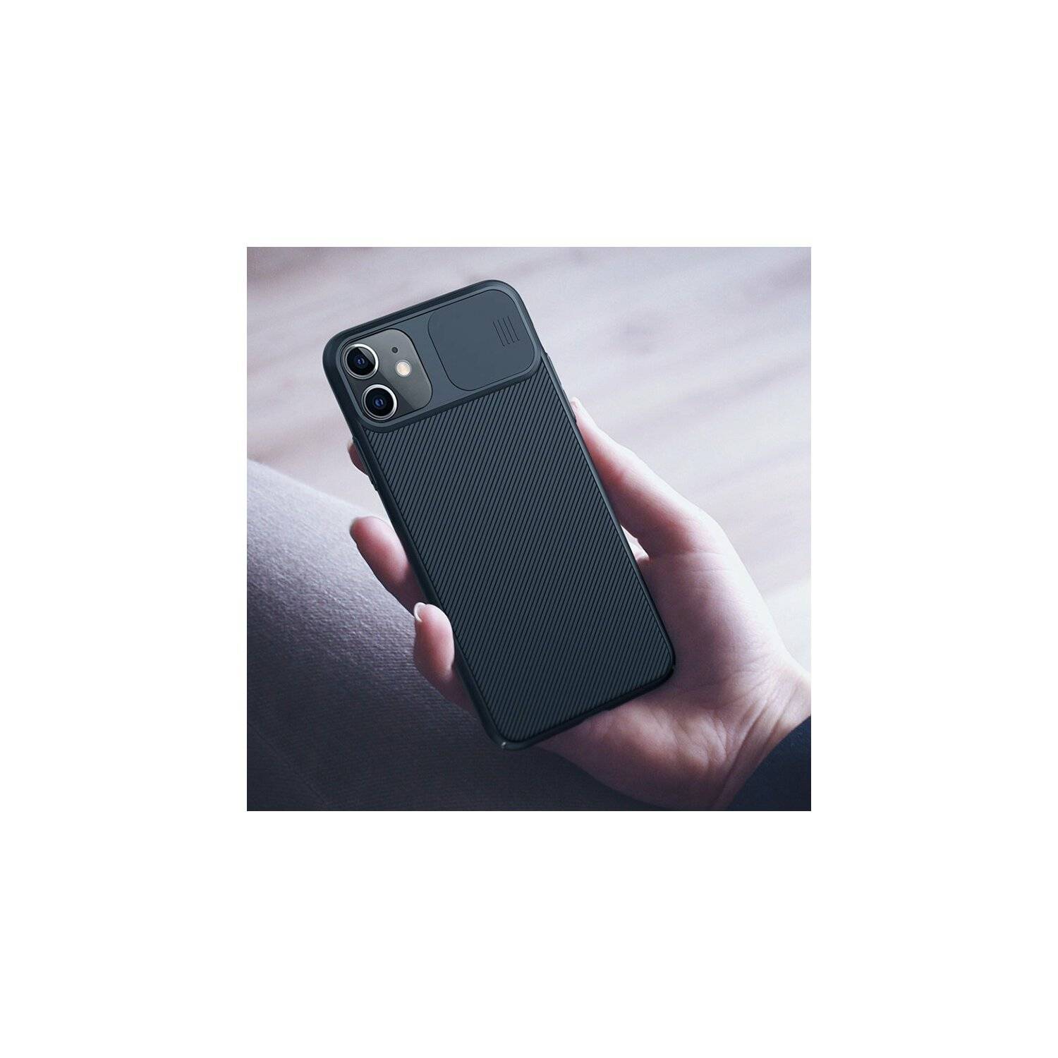 Nillkin CamShield Pro Hülle kompatibel mit IPHONE 14 PRO MAX Kameraabdeckung – Schwarz