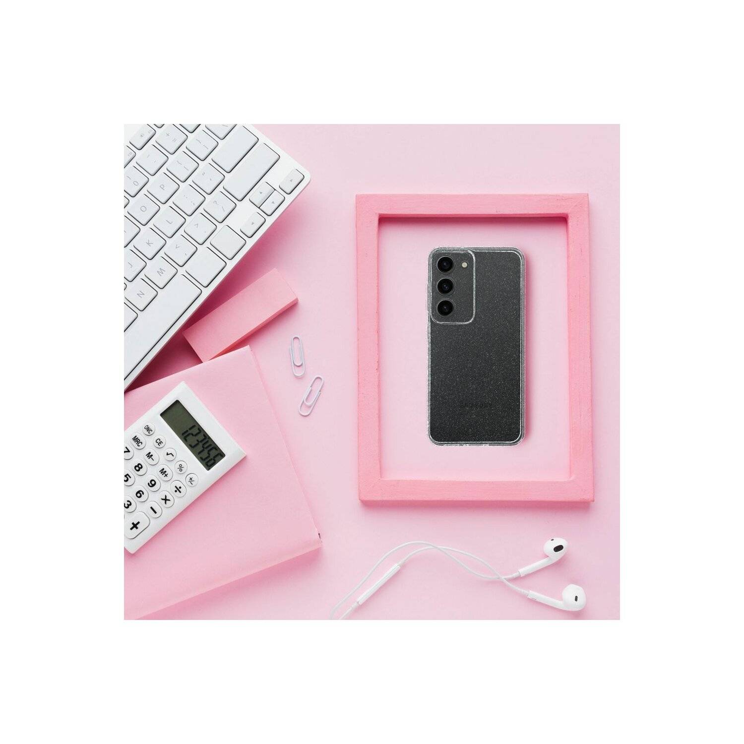 KLARES GEHÄUSE 2mm BLINK komaptibel mit SAMSUNG A55 5G transparent