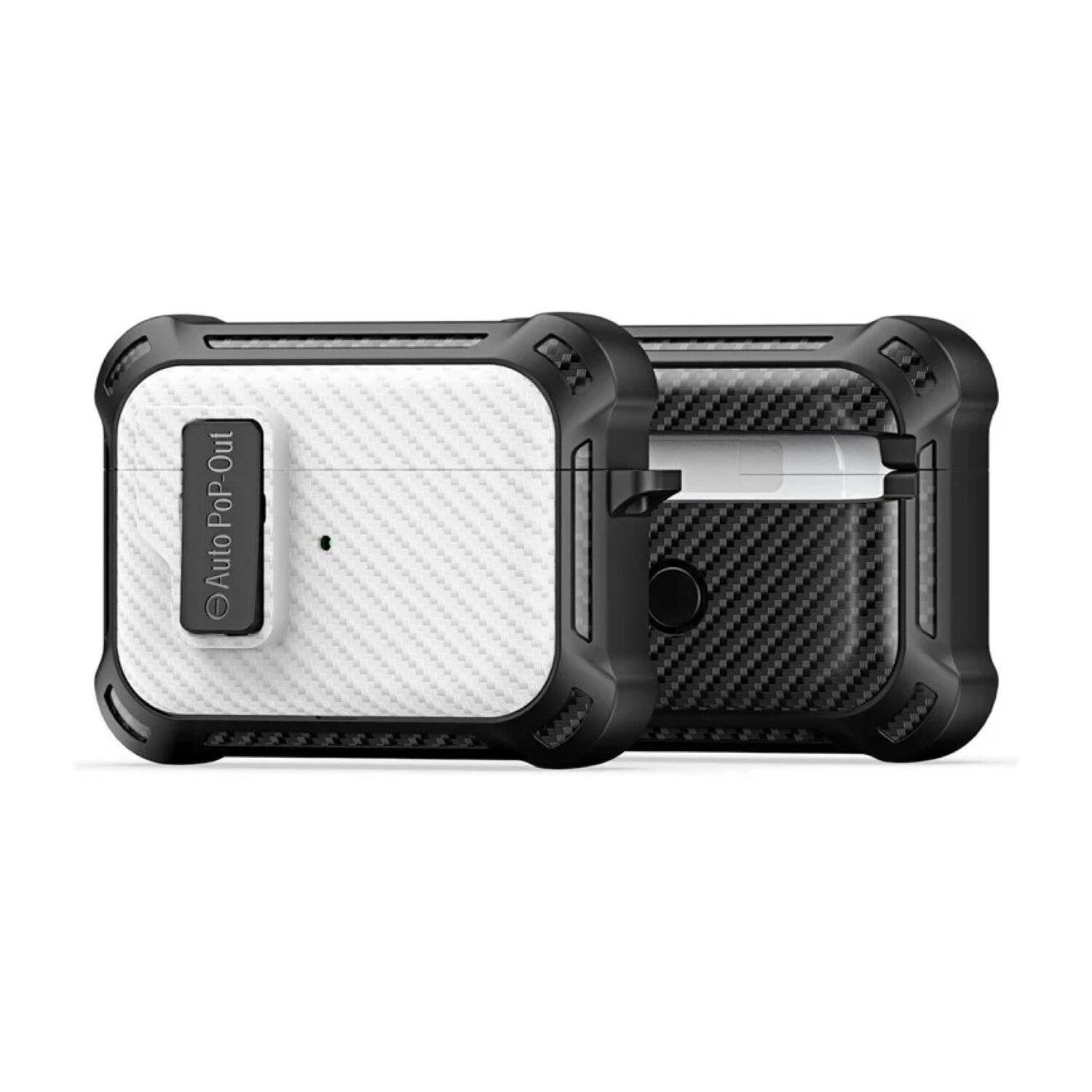 DUX DUCIS PECI-Serie Kopfhörerhülle kompatibel mit Apple AirPods Pro 2 Weiß