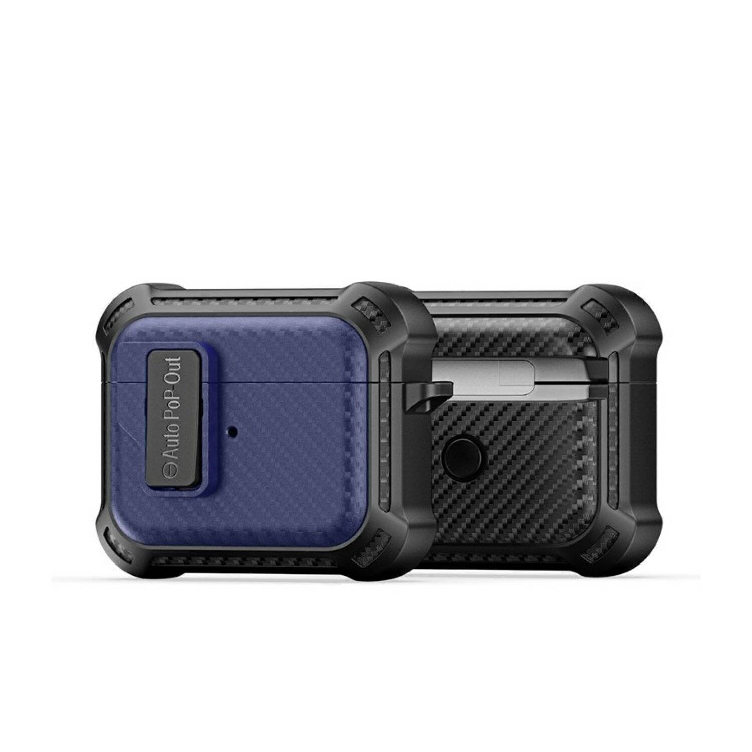 Dux Ducis PECI -Serie Kopfhörerhülle kompatibel mit Apple AirPods 3 Saphirblau