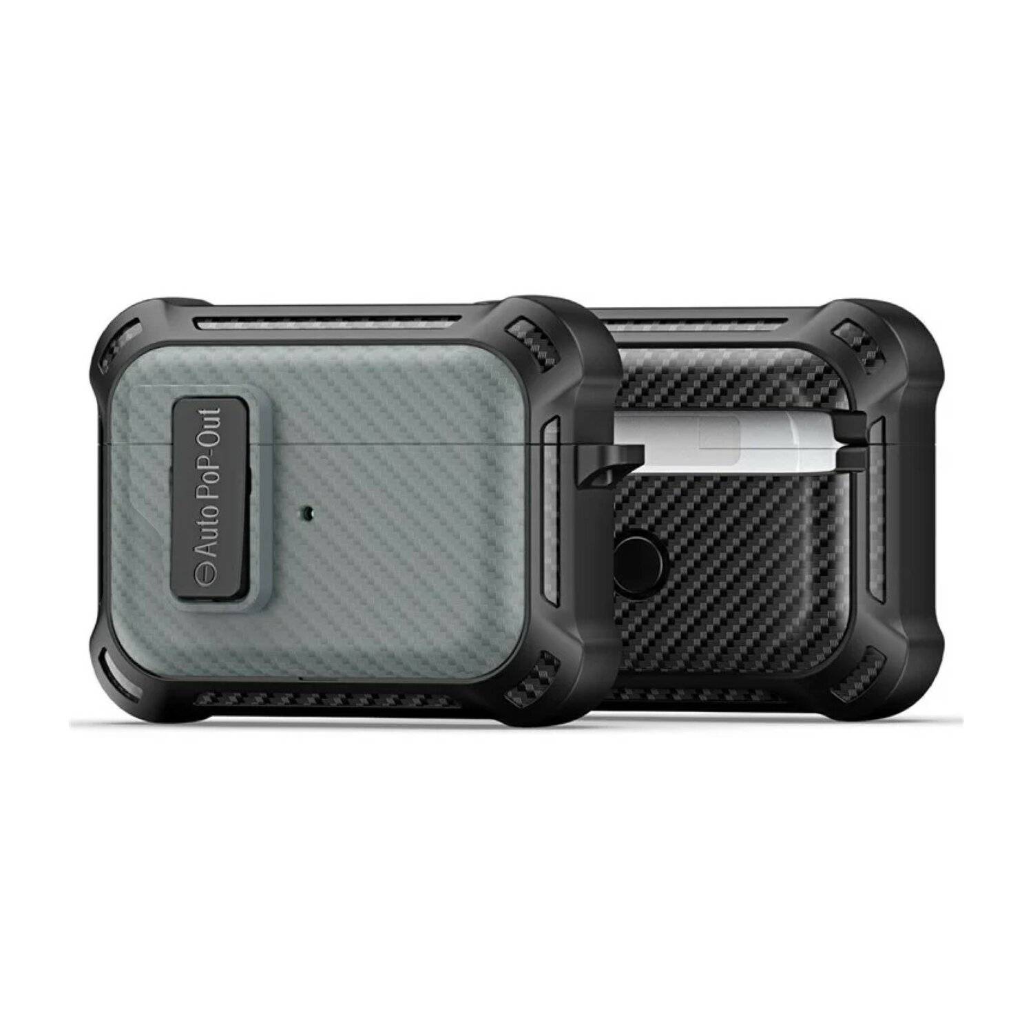 DUX DUCIS PECI-Serie Kopfhörerhülle kompatibel mit Apple AirPods Pro 2 Armeegrün