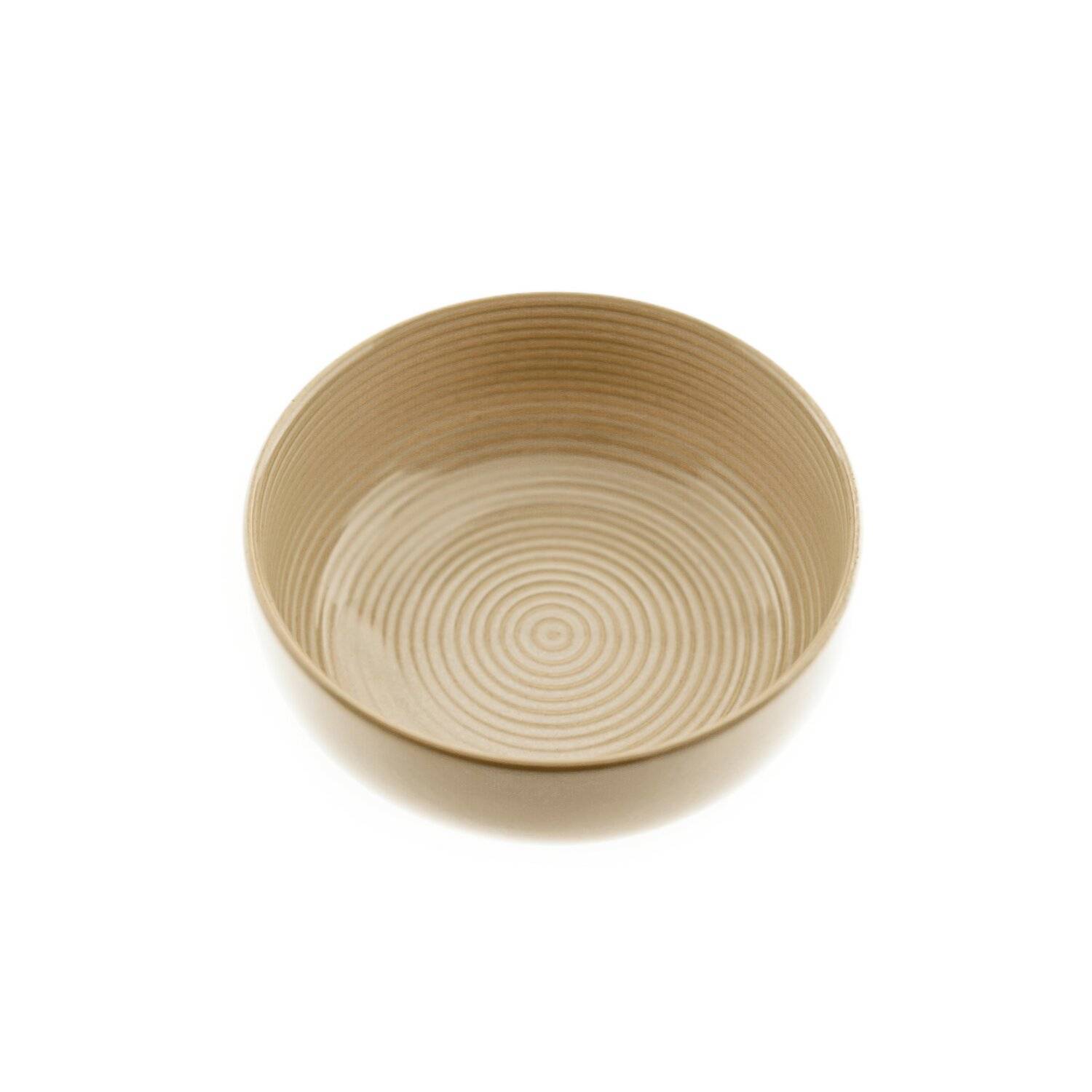 Almina 6 Teiliger Snackschalen-Set Servierschale Dipschale aus Porzellan Rund 200 ml Beige