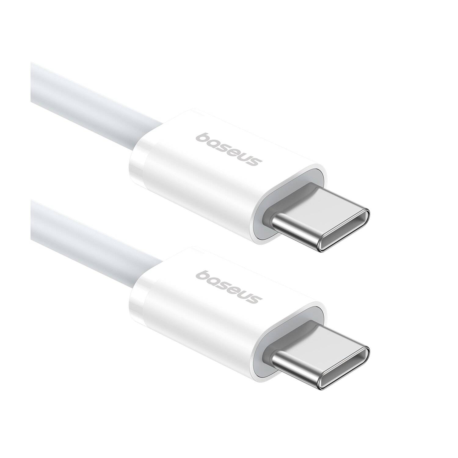 Baseus Superior Series II USB-C – USB-C 30 W 480 Mbit/s Kabel – Weiß 1 m