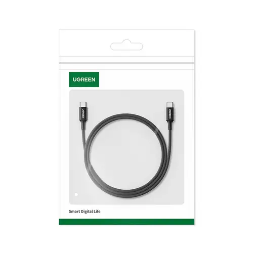 Ugreen US557 Ladekabel / Datenkabel USB-C / USB-C PD-Kabel 100 W 1 m – schwarz Ugreen US557 Ladekabel / Datenkabel USB-C / USB-C PD-Kabel 100 W 1 m – schwarz