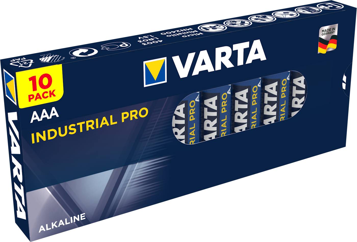 Varta Industrial - Batterie AAA-Typ - Alkalisch