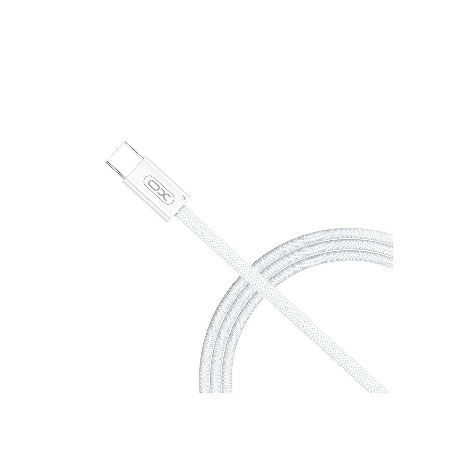 XO Ladekabel/Datenübertragung NB-Q260A PD USB-C - USB-C 1m Weiß 60W