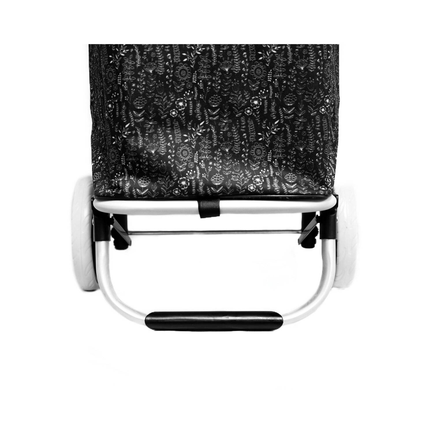 40L Einkauf Trolley Einkaufswagen Shopping Trolley Tasche Aluminium Motiv 3