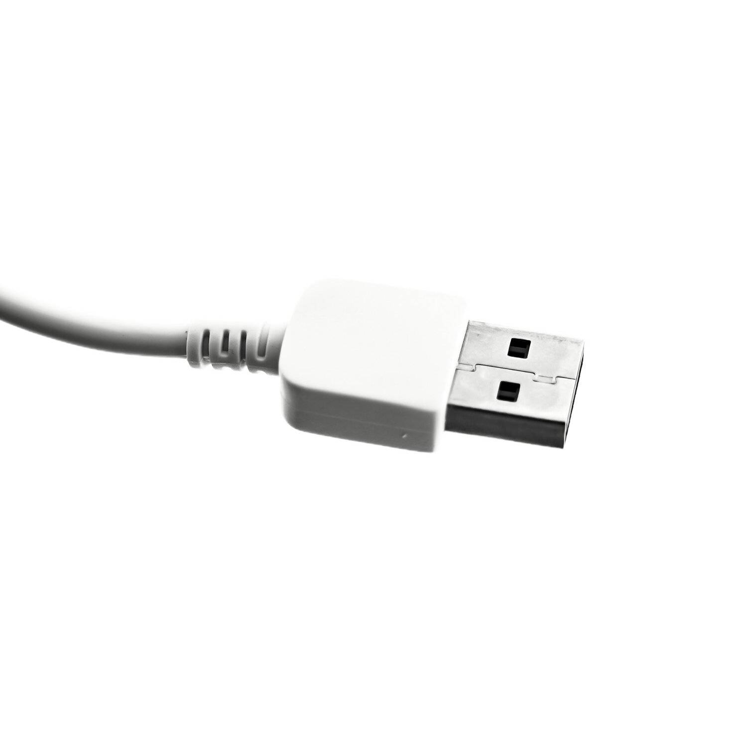Ladekabel / Datenkabel kompatibel mit Samsung Galaxy Note 3 130 cm Weiß