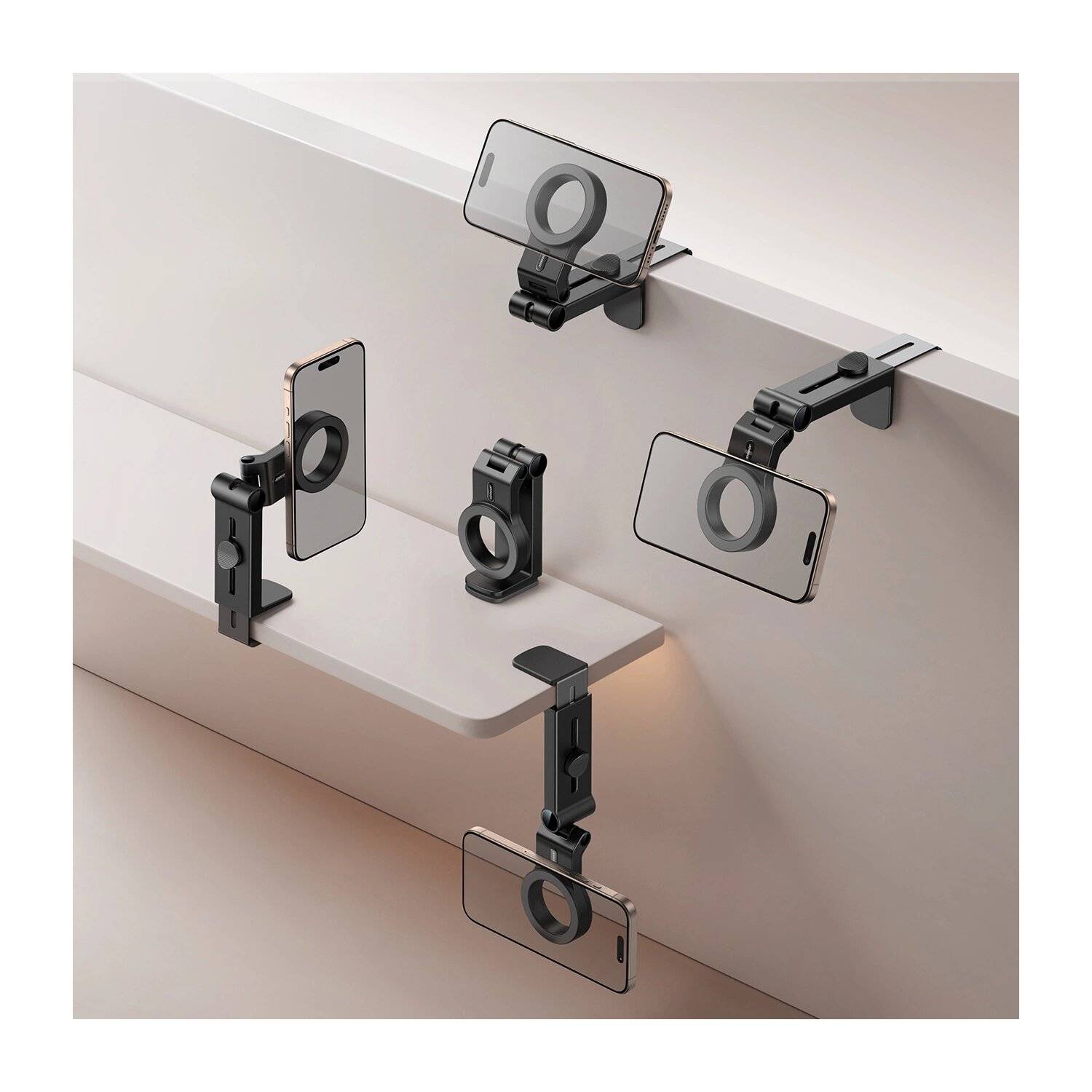 Joyroom JR-ZS365 magnetischer Handy-Reisehalter kompatibel mit MagSafe-Hüllen – schwarz