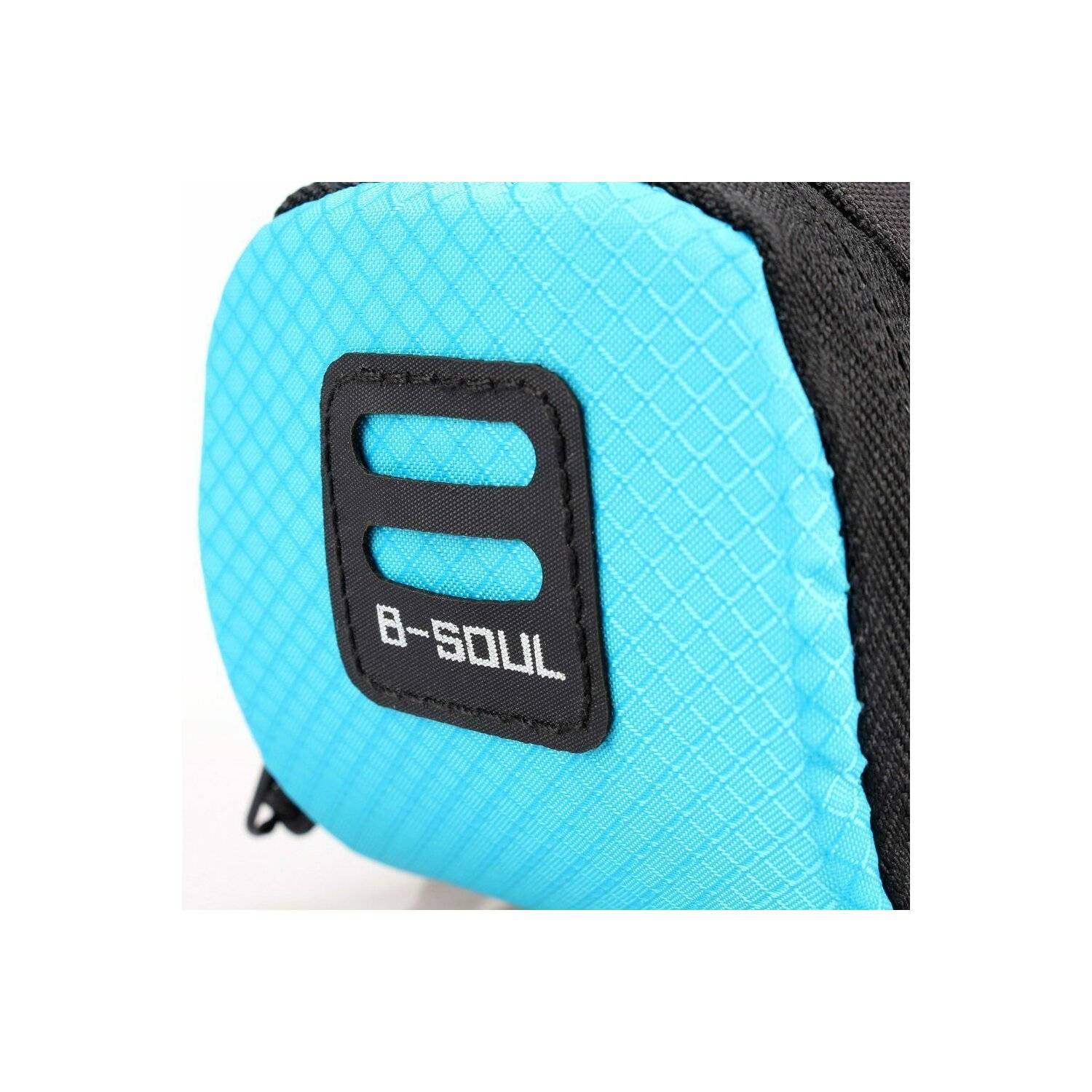 B-Soul Fahrradtasche Gepäcktasche Gepäckträger Fahrrad Bike Radtasche Tasche unter dem Sattel 0,6L Blau